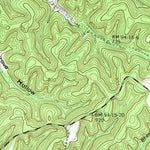 United States Geological Survey Fairview, TN (1951, 24000-Scale) digital map