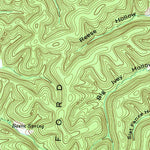 United States Geological Survey Fairview, TN (1951, 24000-Scale) digital map