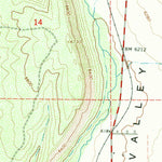 United States Geological Survey Fairview, UT (1967, 24000-Scale) digital map
