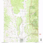 United States Geological Survey Fairview, UT (2001, 24000-Scale) digital map