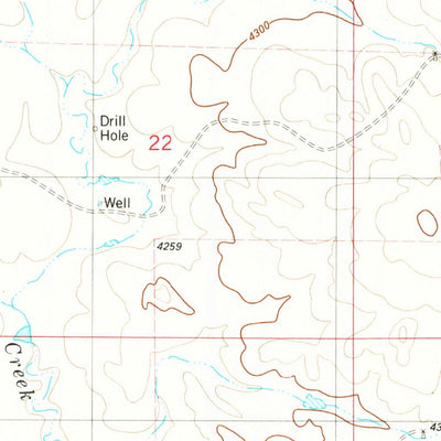United States Geological Survey Fairview, WY (1982, 24000-Scale) digital map