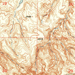 United States Geological Survey Faith NE, SD (1951, 24000-Scale) digital map
