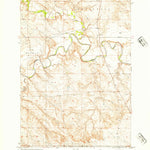 United States Geological Survey Faith NW, SD (1952, 24000-Scale) digital map