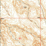 United States Geological Survey Faith NW, SD (1952, 24000-Scale) digital map