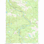 United States Geological Survey Faithorn, MI-WI (1982, 24000-Scale) digital map
