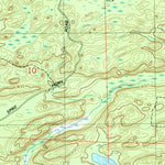 United States Geological Survey Faithorn, MI-WI (1982, 24000-Scale) digital map