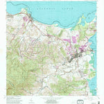 United States Geological Survey Fajardo, PR (1962, 20000-Scale) digital map