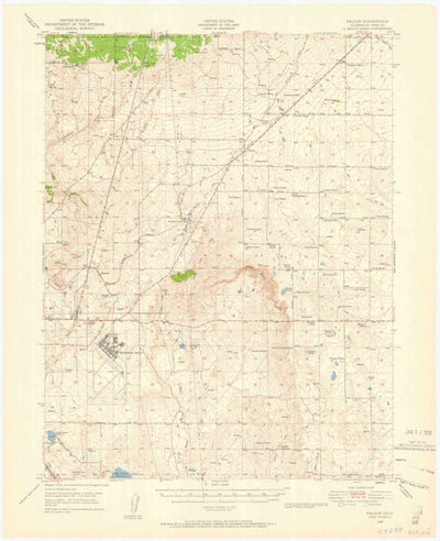 United States Geological Survey Falcon, CO (1948, 62500-Scale) digital map