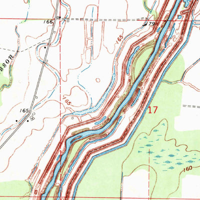United States Geological Survey Falcon, MS (1969, 24000-Scale) digital map