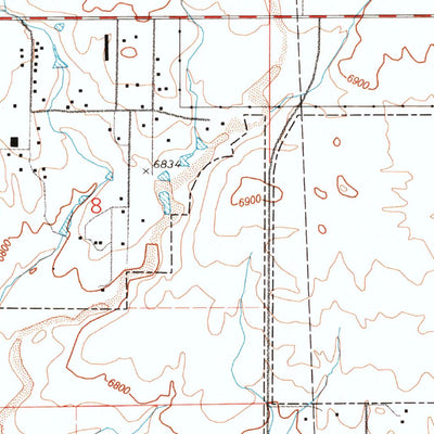 United States Geological Survey Falcon NW, CO (1961, 24000-Scale) digital map