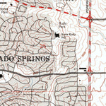 United States Geological Survey Falcon NW, CO (1961, 24000-Scale) digital map