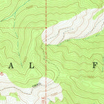 United States Geological Survey Falconberry Peak, ID (1963, 24000-Scale) digital map