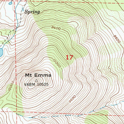 United States Geological Survey Fales Hot Springs, CA (1954, 24000-Scale) digital map