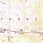 United States Geological Survey Fales Hot Springs, CA-NV (1956, 62500-Scale) digital map