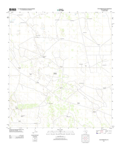 United States Geological Survey Falfurrias SE, TX (2013, 24000-Scale) digital map
