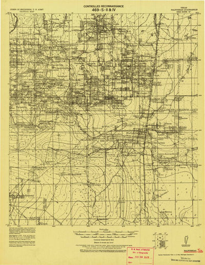 United States Geological Survey Falfurrias, TX (1921, 125000-Scale) digital map