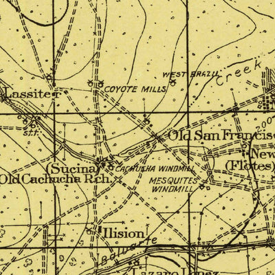 United States Geological Survey Falfurrias, TX (1921, 125000-Scale) digital map