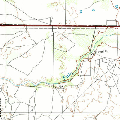 United States Geological Survey Falfurrias, TX (1985, 100000-Scale) digital map