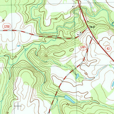 United States Geological Survey Falkland, NC (1980, 24000-Scale) digital map