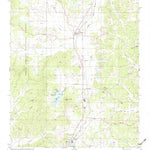 United States Geological Survey Falkner, MS (1982, 24000-Scale) digital map