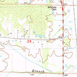 United States Geological Survey Falkner, MS (1982, 24000-Scale) digital map