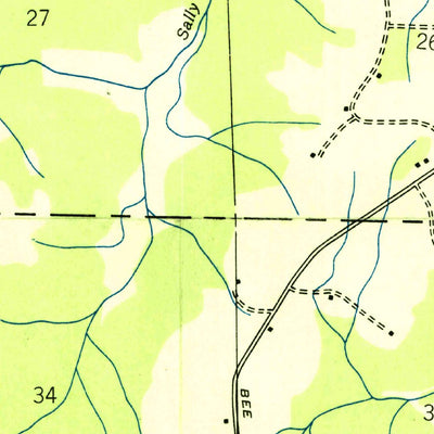 United States Geological Survey Falkville, AL (1927, 24000-Scale) digital map