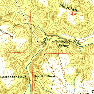 United States Geological Survey Falkville, AL (1951, 24000-Scale) digital map