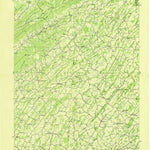 United States Geological Survey Fall Branch, TN (1935, 48000-Scale) digital map