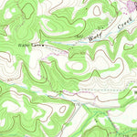 United States Geological Survey Fall Creek, TX (1964, 24000-Scale) digital map