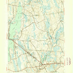United States Geological Survey Fall River East, MA (1951, 31680-Scale) digital map