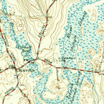 United States Geological Survey Fall River East, MA (1951, 31680-Scale) digital map
