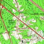 United States Geological Survey Fall River East, MA (1963, 24000-Scale) digital map