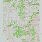 United States Geological Survey Fall River, KS (1975, 24000-Scale) digital map