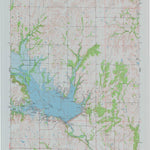 United States Geological Survey Fall River Lake, KS (1975, 24000-Scale) digital map