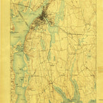 United States Geological Survey Fall River, MA-RI (1888, 62500-Scale) digital map