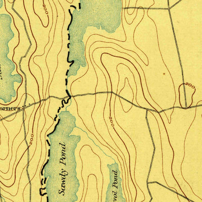 United States Geological Survey Fall River, MA-RI (1888, 62500-Scale) digital map
