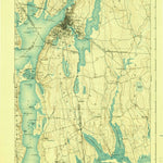 United States Geological Survey Fall River, MA-RI (1893, 62500-Scale) digital map