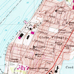 United States Geological Survey Fall River, MA-RI (1967, 24000-Scale) digital map