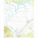 United States Geological Survey Fall River Mills, CA (1990, 24000-Scale) digital map