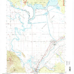 United States Geological Survey Fall River Mills, CA (1995, 24000-Scale) digital map