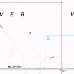 United States Geological Survey Fall River Mills, CA (1995, 24000-Scale) digital map