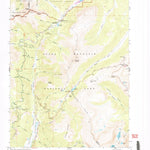 United States Geological Survey Fall River Pass, CO (1958, 24000-Scale) digital map