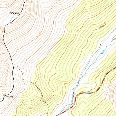 United States Geological Survey Fall River Pass, CO (1958, 24000-Scale) digital map