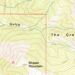 United States Geological Survey Fall River Pass, CO (1958, 24000-Scale) digital map