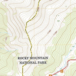 United States Geological Survey Fall River Pass, CO (2019, 24000-Scale) digital map