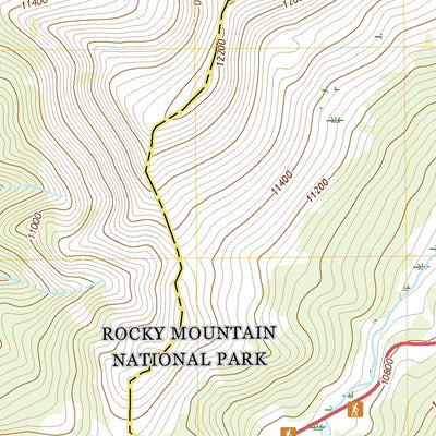United States Geological Survey Fall River Pass, CO (2019, 24000-Scale) digital map