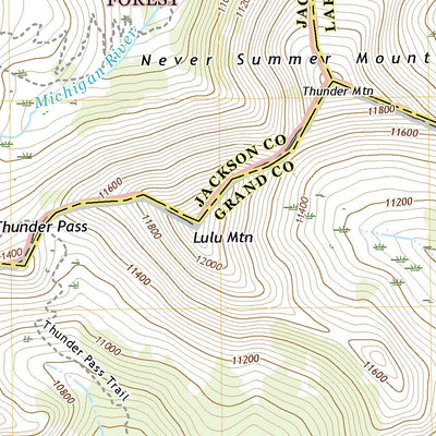 United States Geological Survey Fall River Pass, CO (2019, 24000-Scale) digital map
