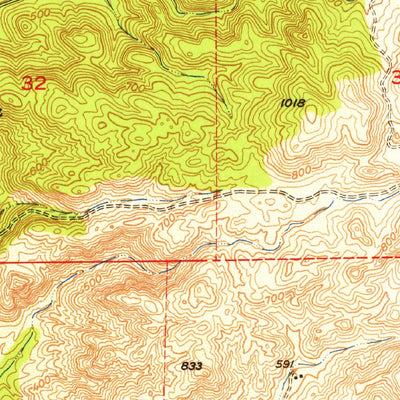 United States Geological Survey Fallbrook, CA (1949, 24000-Scale) digital map
