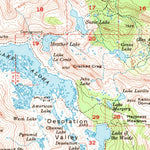 United States Geological Survey Fallen Leaf Lake, CA-NV (1955, 62500-Scale) digital map