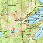 United States Geological Survey Fallen Leaf Lake, CA-NV (1955, 62500-Scale) digital map